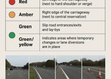 Motorway Studs - Meanings and Locations